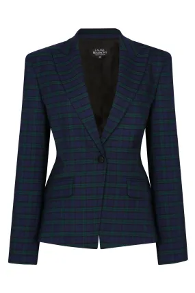 Mini Black Watch Tartan Jacket - Inez