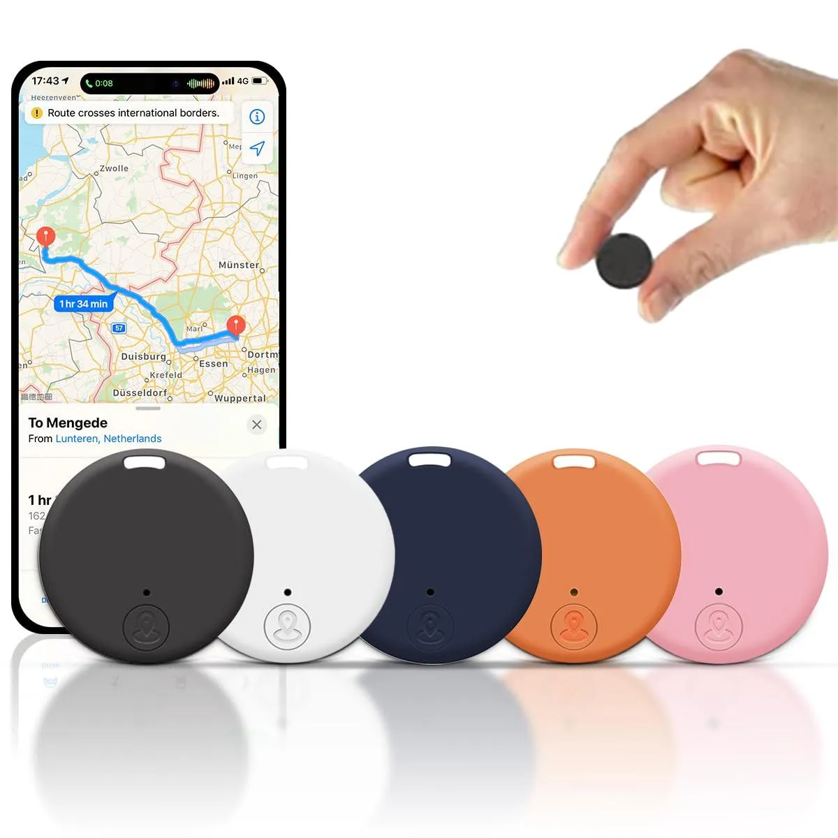 Mini GPS Mobile Bluetooth Anti-Lost Tracker