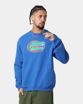 National Collegiate Athletic Association Florida Gators Team Logo Chenille Crewneck Royal Blue