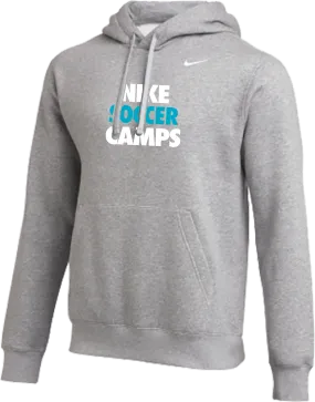 Nike Soccer Camps Club Fleece Pullover Hoodie - Heather Grey