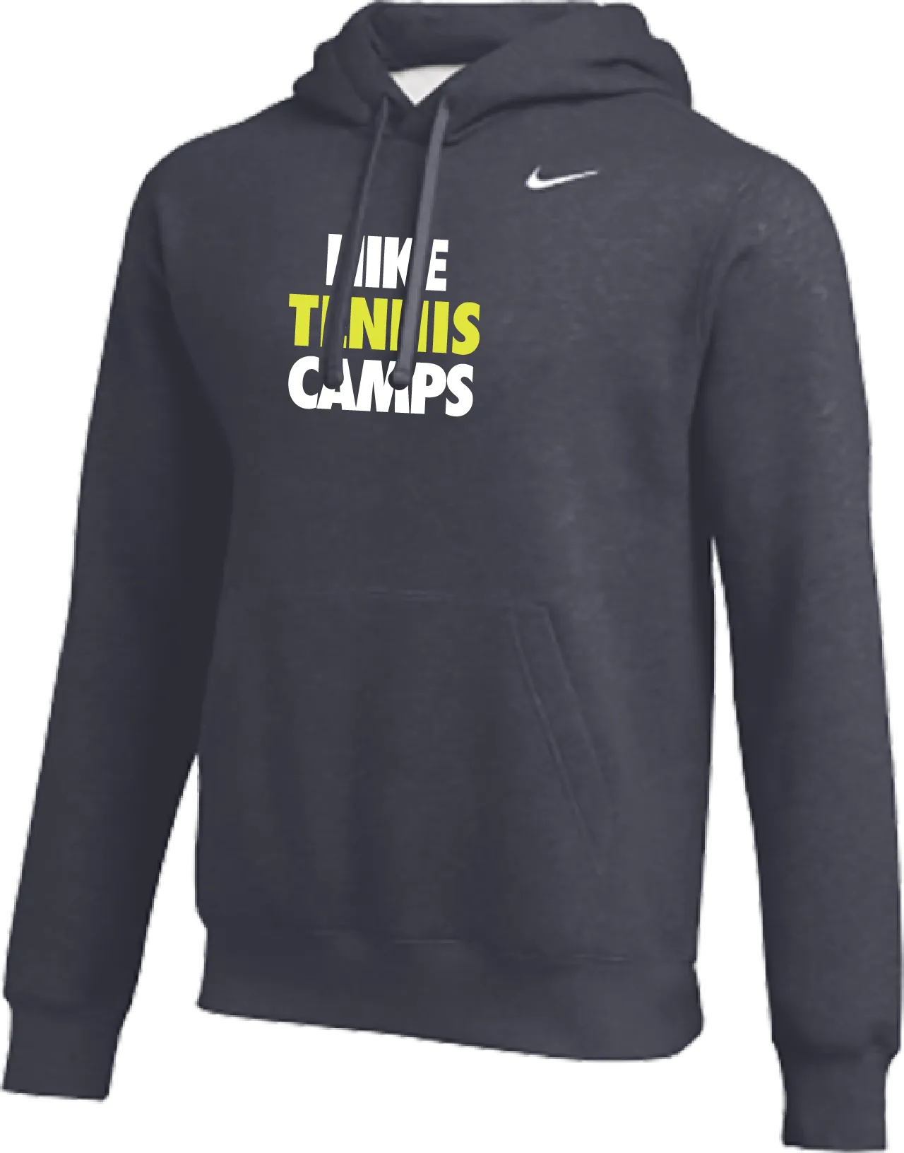 Nike Tennis Camps Club Fleece Pullover Hoodie - Anthracite