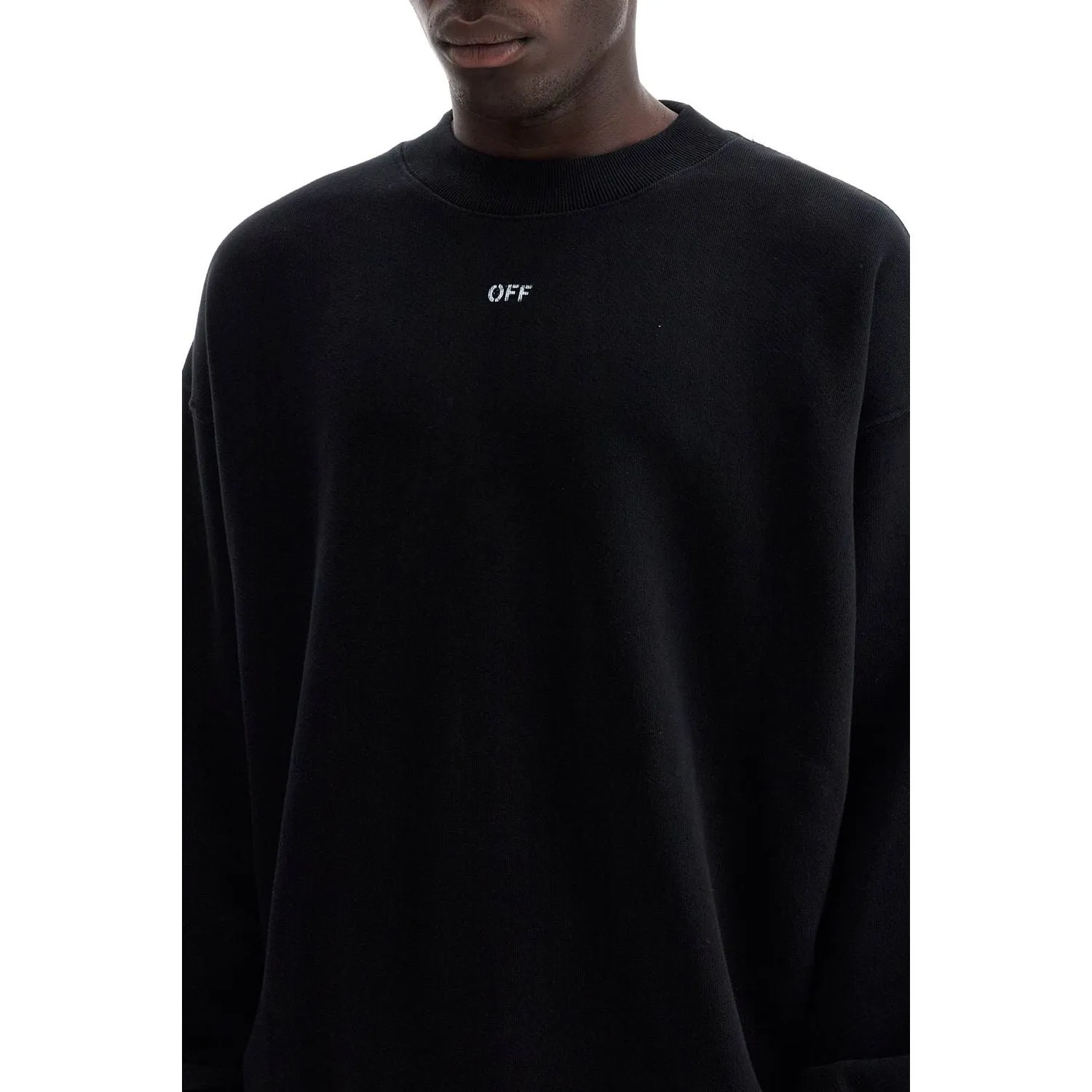 Off-White "off printed crewneck sweatshirt