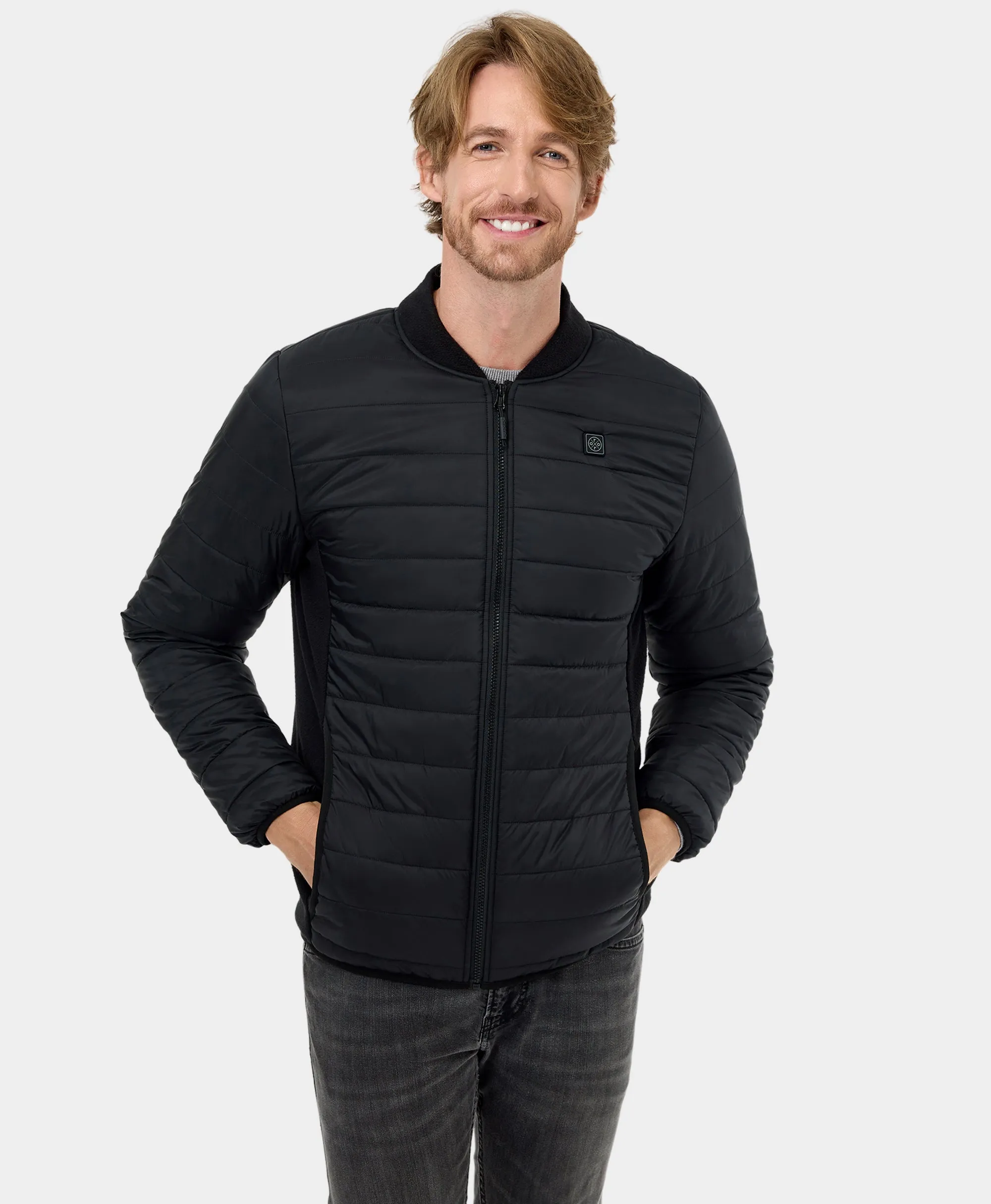 (Open-Box) PuffLyte™ Men's Heated Lightweight Jacket (Battery Set Not Included)