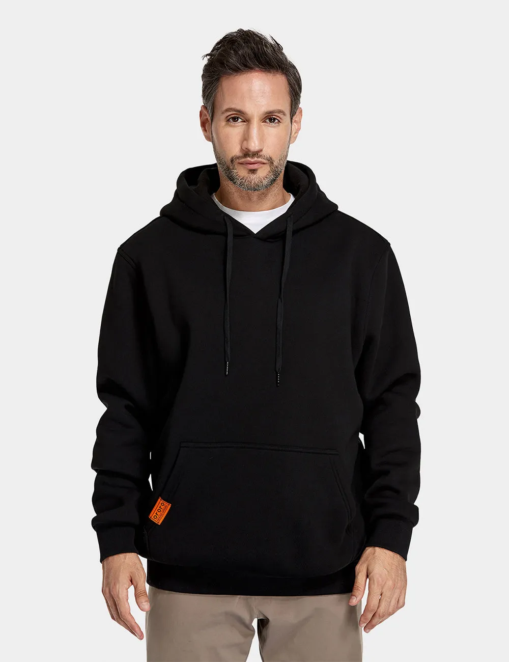 (Open-box) Unisex Heated Pullover Hoodie with Pocket Heating (Battery Set Not Included)