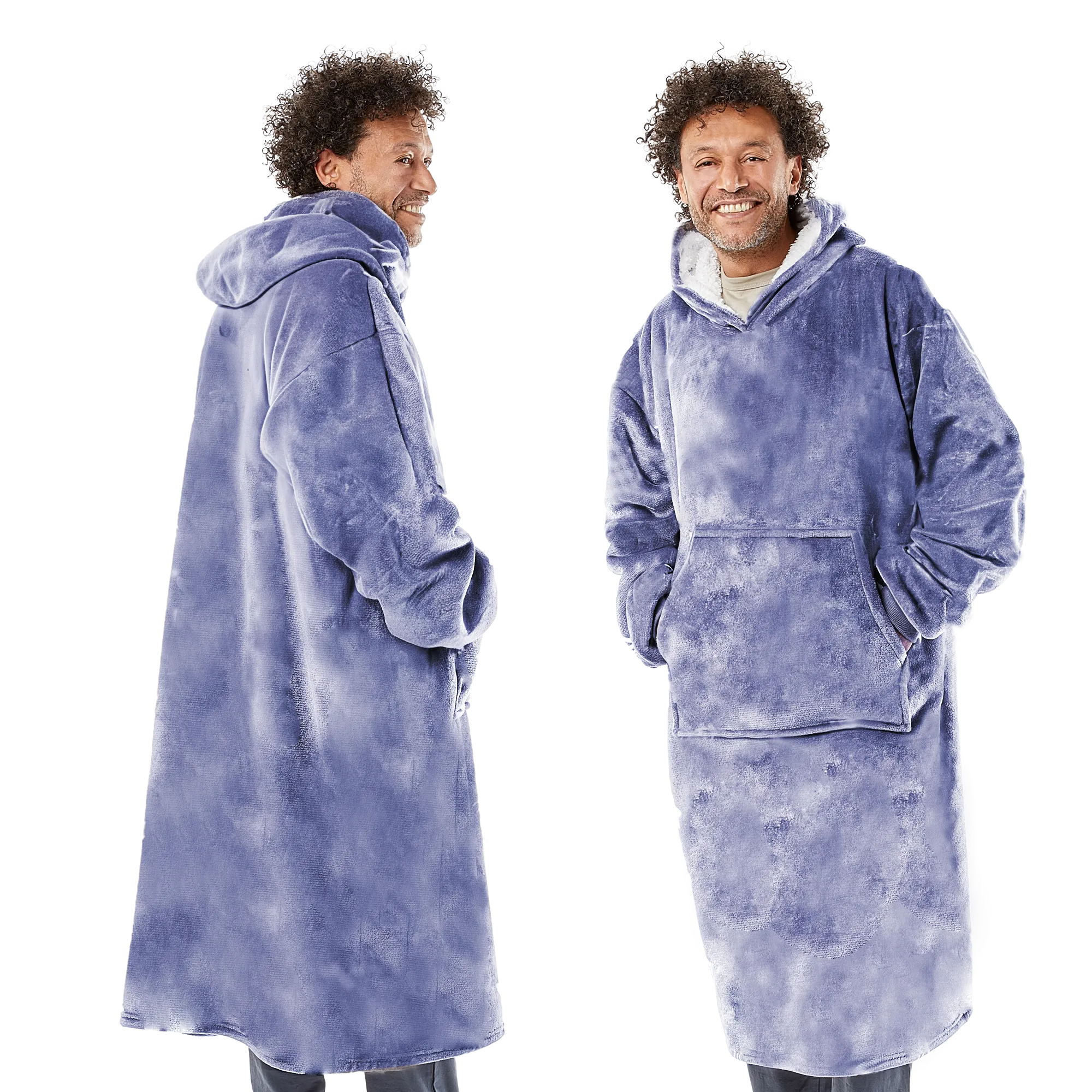 Oversized Blanket Hoodie - Thermal, Soft & Comfortable and Long Length Throw Hoodie