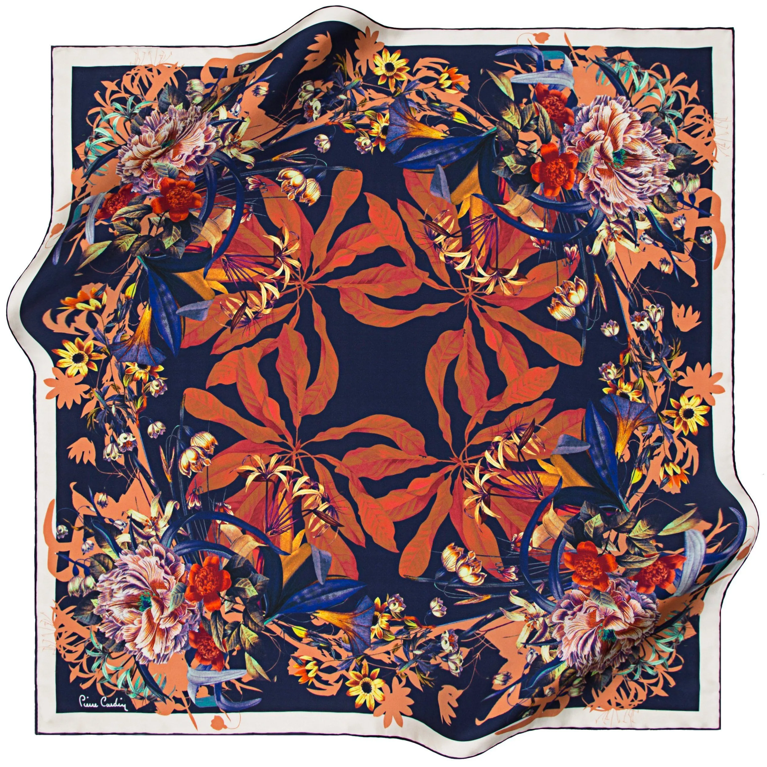 Pierre Cardin : Alhambra Designer Silk Scarf