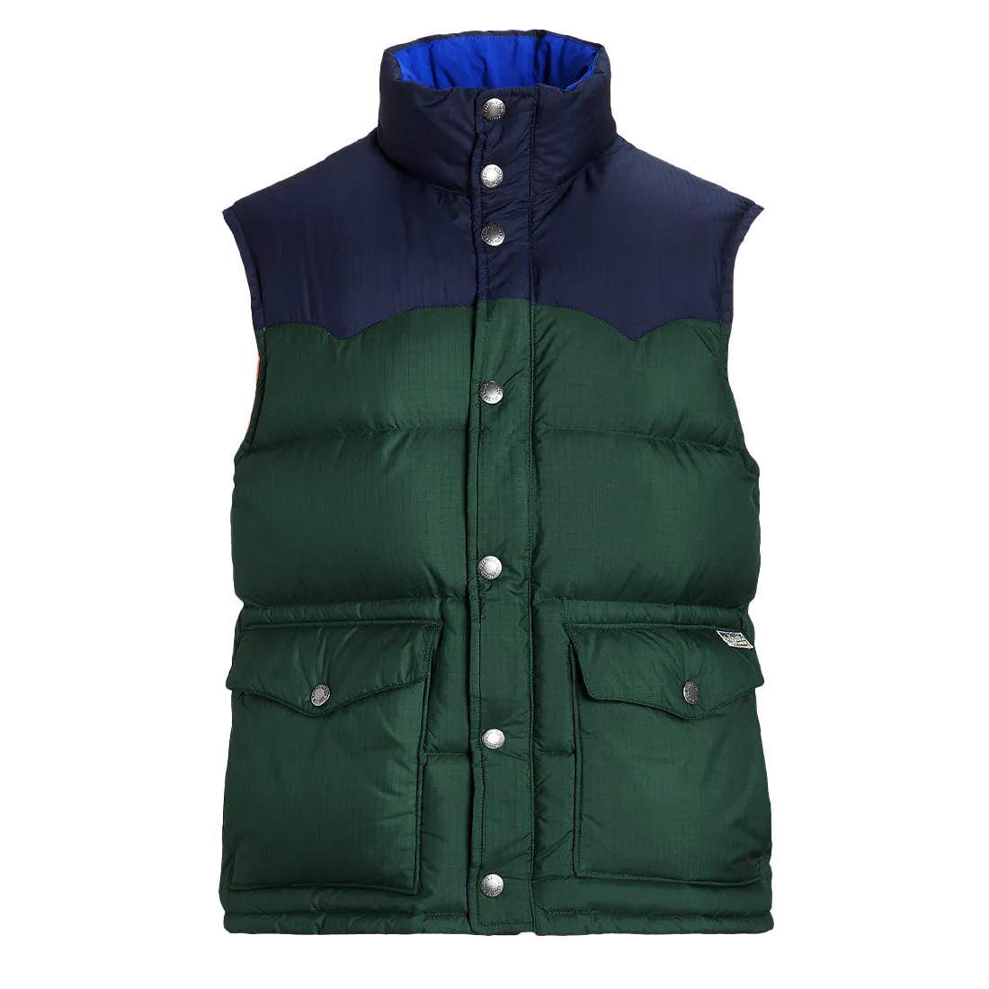 Polo Ralph Lauren Water-Repellent Down Western Gilet New Forest/Newport Navy