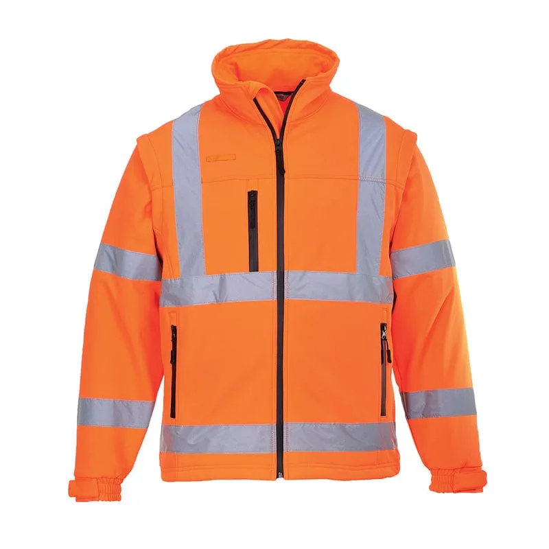 Portwest Hi Vis 3 Layer Softshell Jacket S428