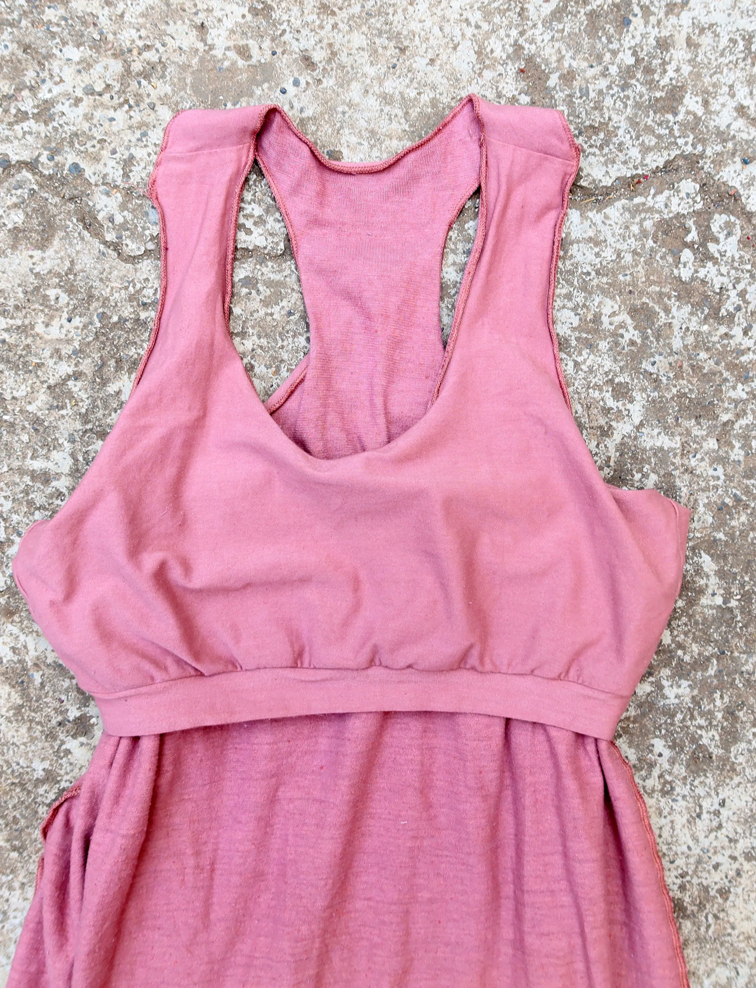 Racerback Built In Bra Tank Ojai Long Dress