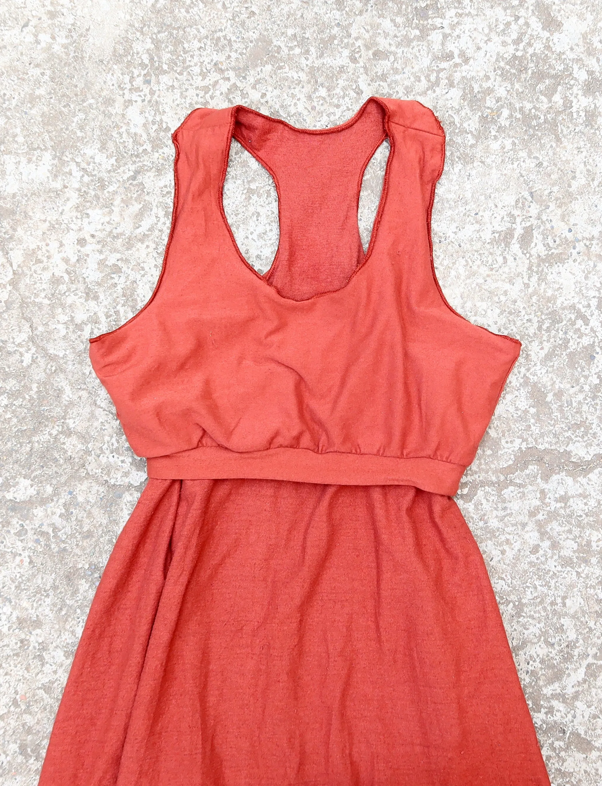 Racerback Built In Bra Tank Ojai Short Dress