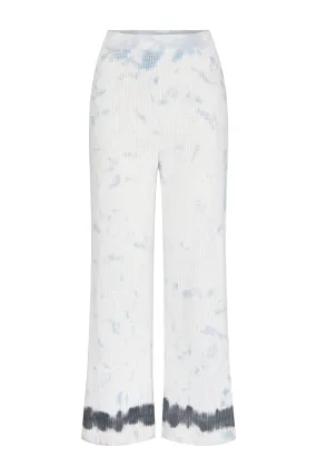 SEA WOMAN KNIT PANT-BLUE