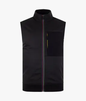 Sport Stripe Zip Gilet