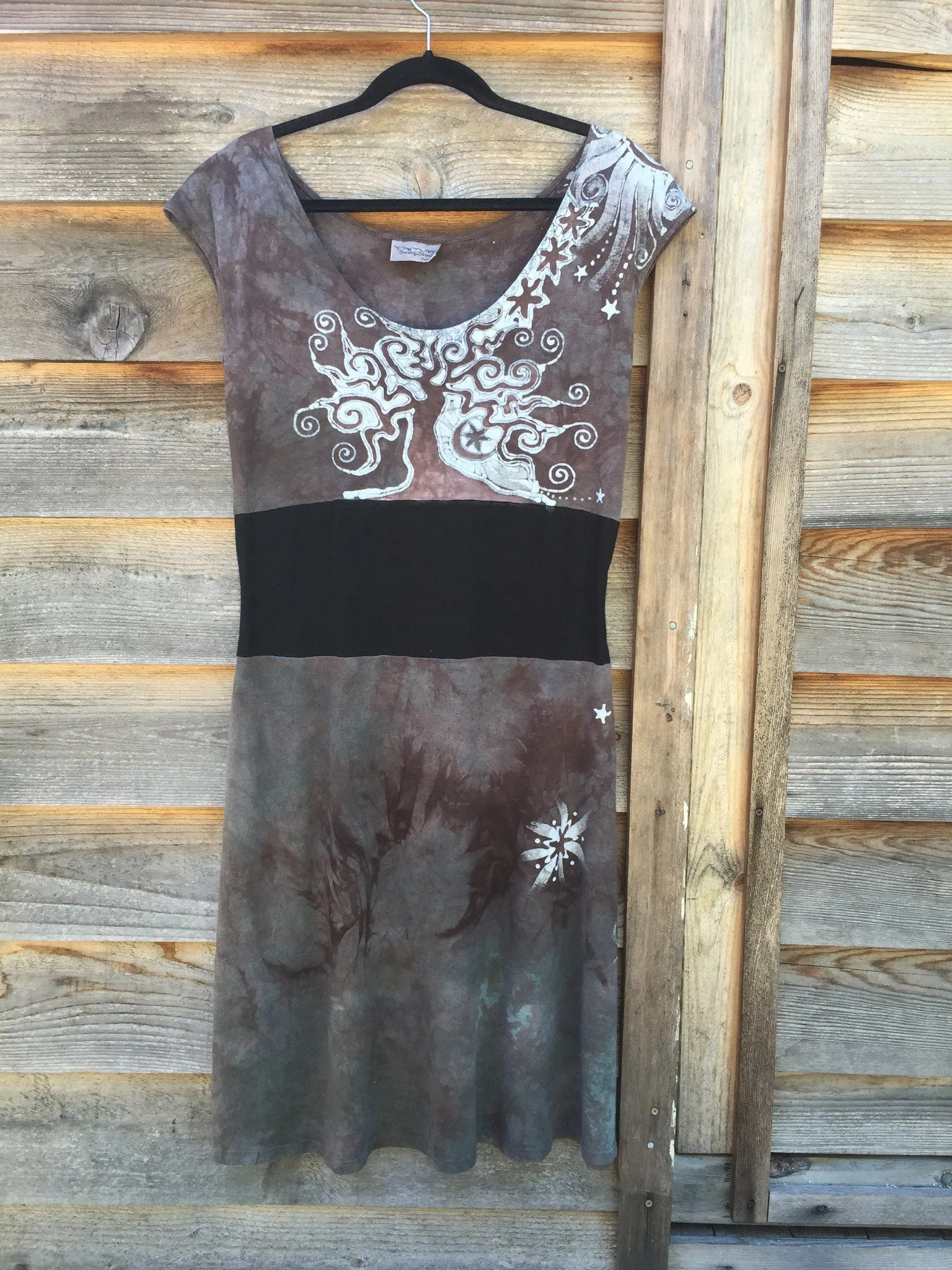 Spring Oak Organic Cotton Hemp Batik Dress