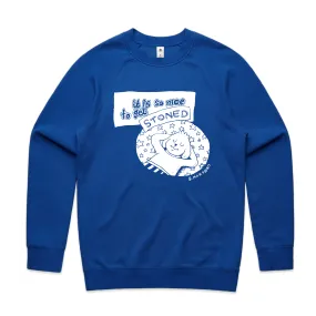 Stoned / Blue Crew Jumper