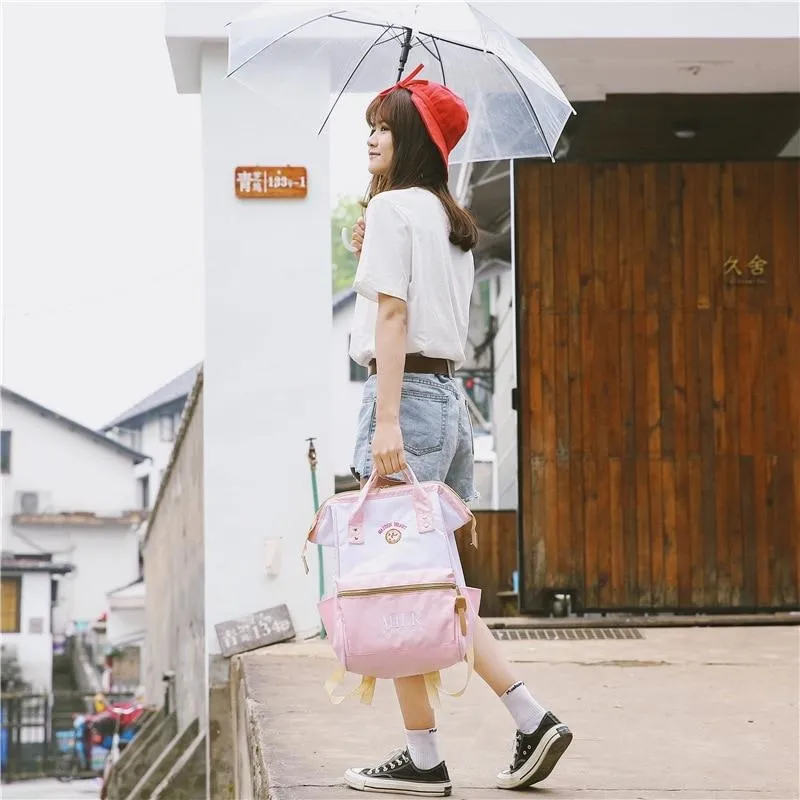 Strawberry Milk Backpack