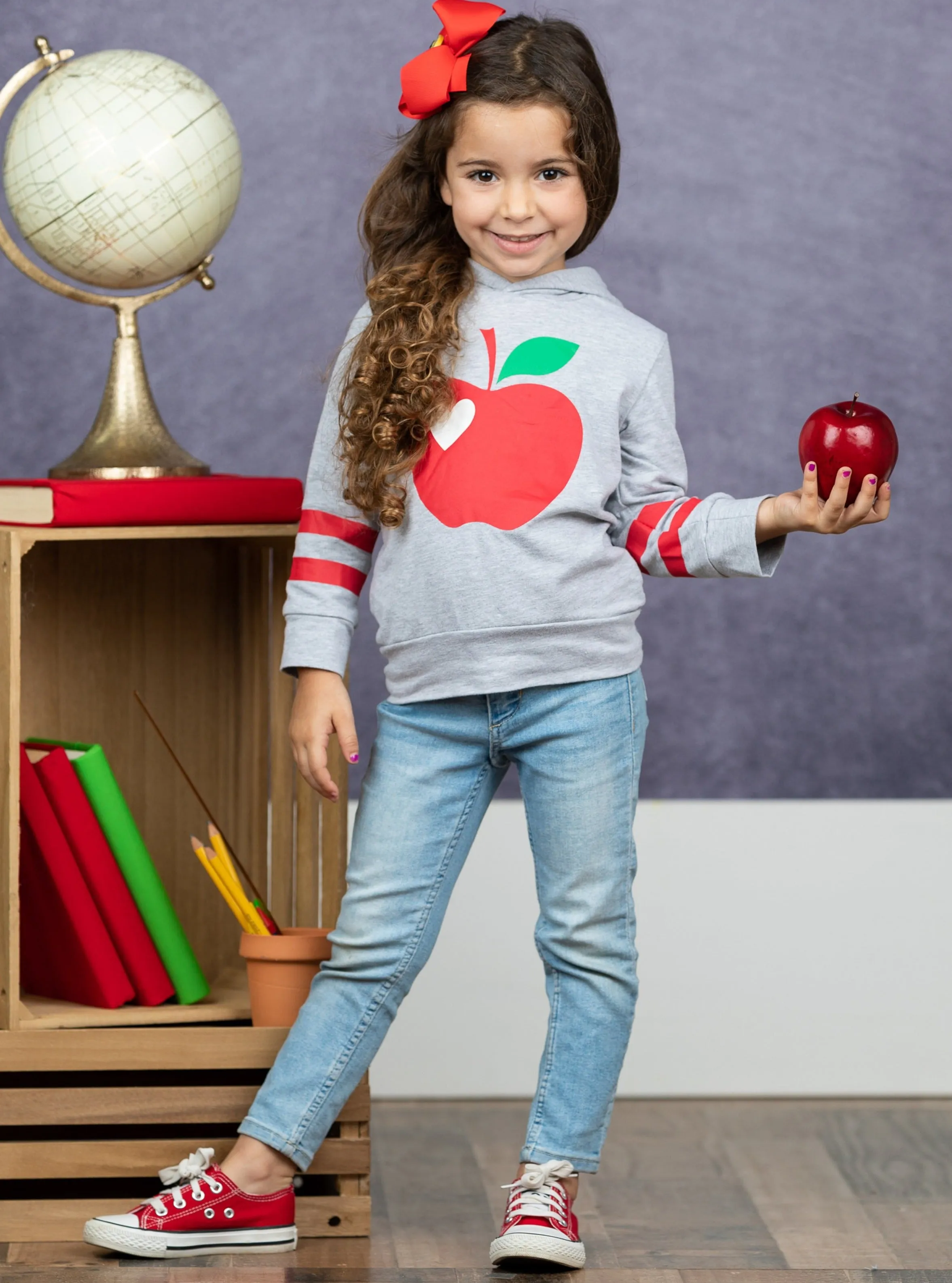 The Cutest Apple Pullover Hoodie