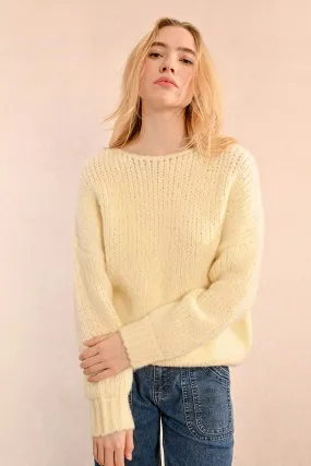 The Kendal Knitted Jumper - Ecru