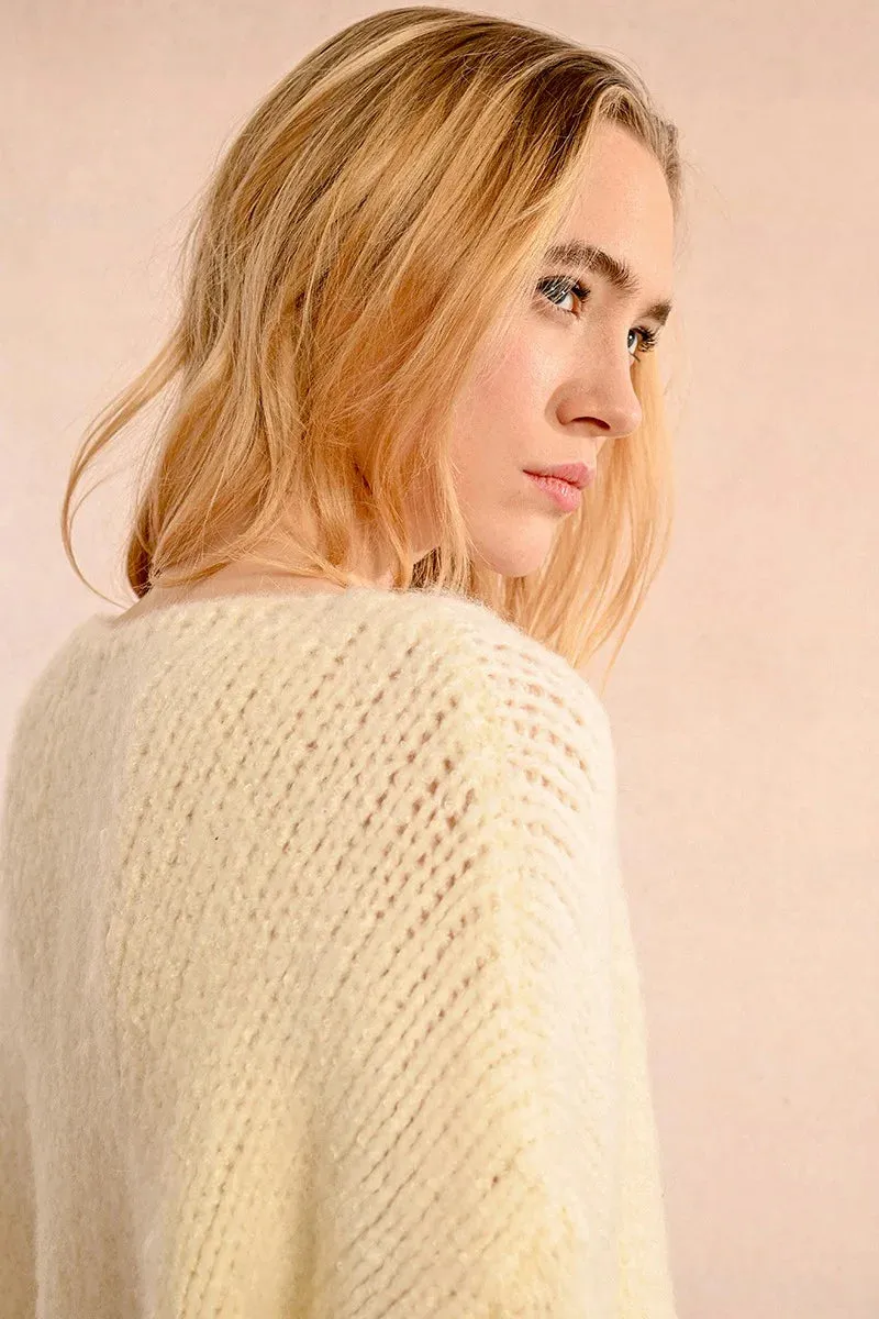 The Kendal Knitted Jumper - Ecru