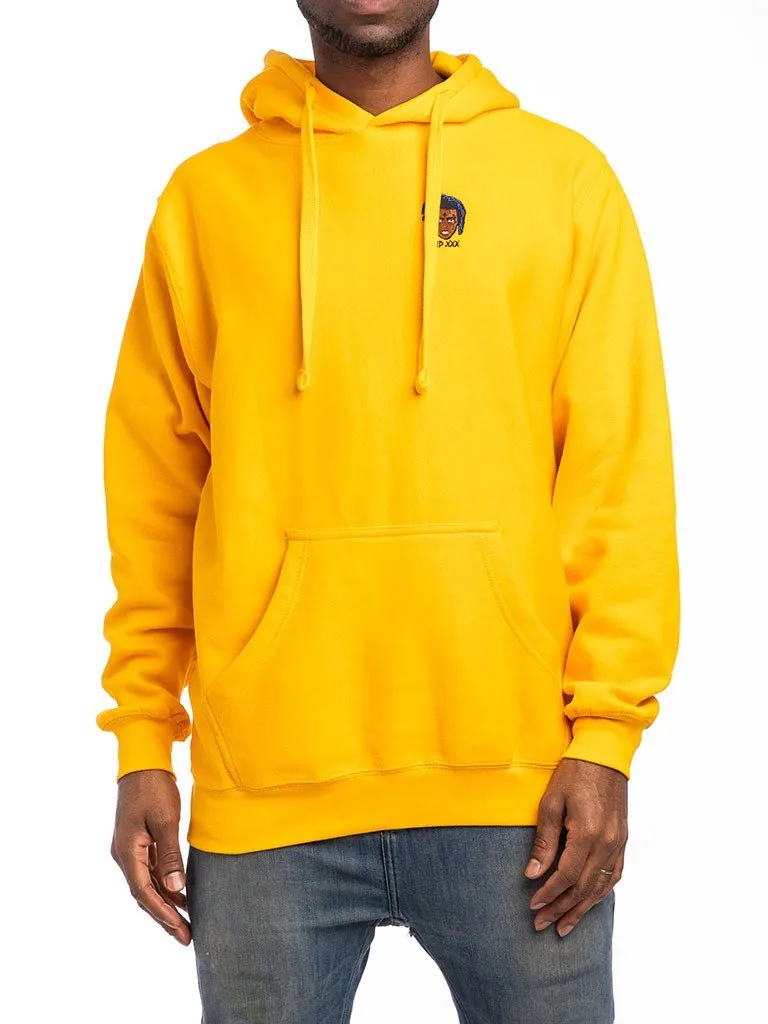 THE LIMITED XXX PULLOVER HOODIE IN GOLD