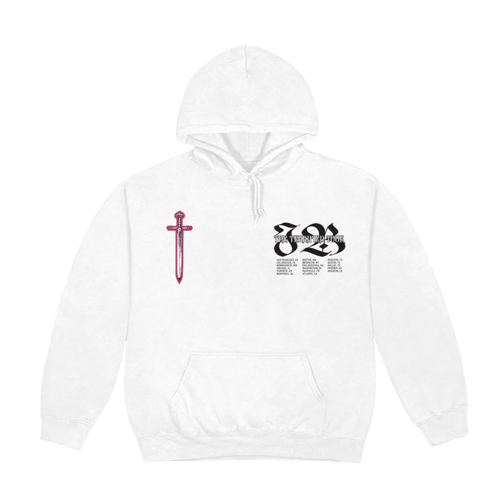 The Terrified Tour Date Hoodie