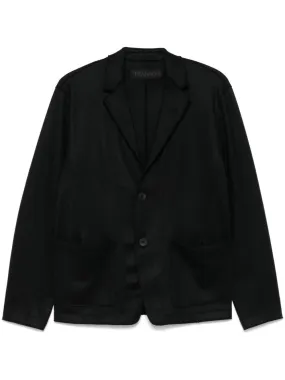 TRANSIT BOILED-WOOL RAW-CUT BLAZER