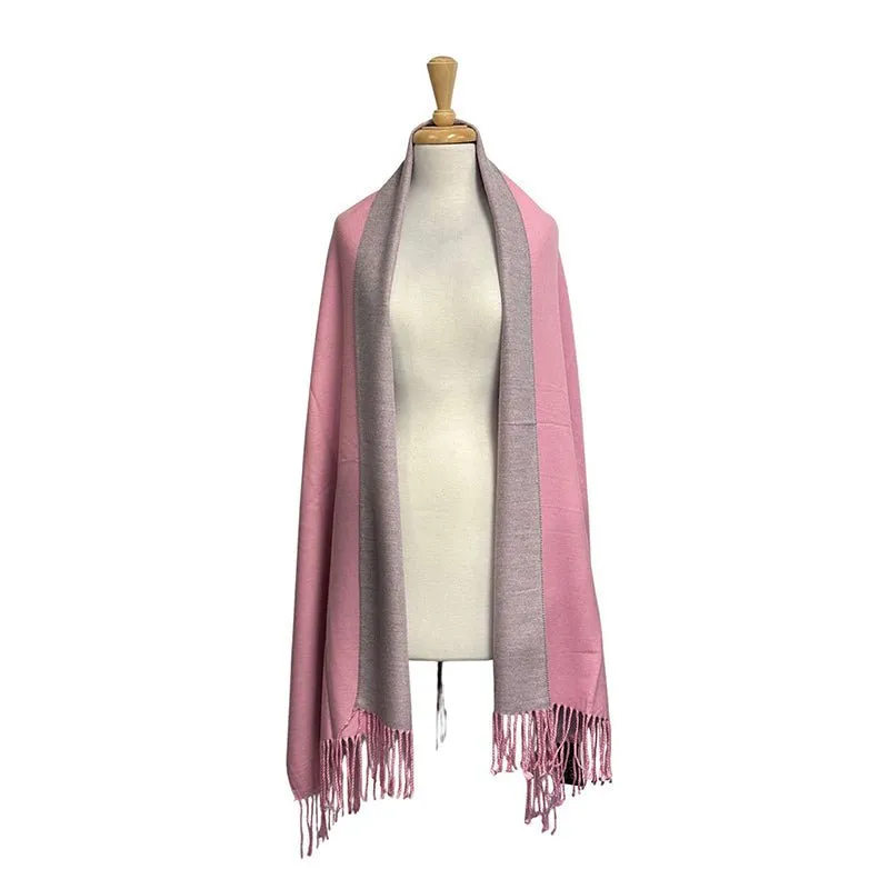 Two Tone Premium Wool Scarf