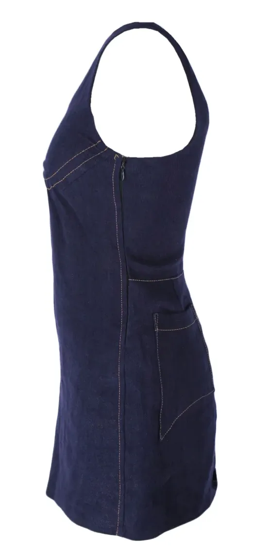 Vejas Dark Wash Dress | 36