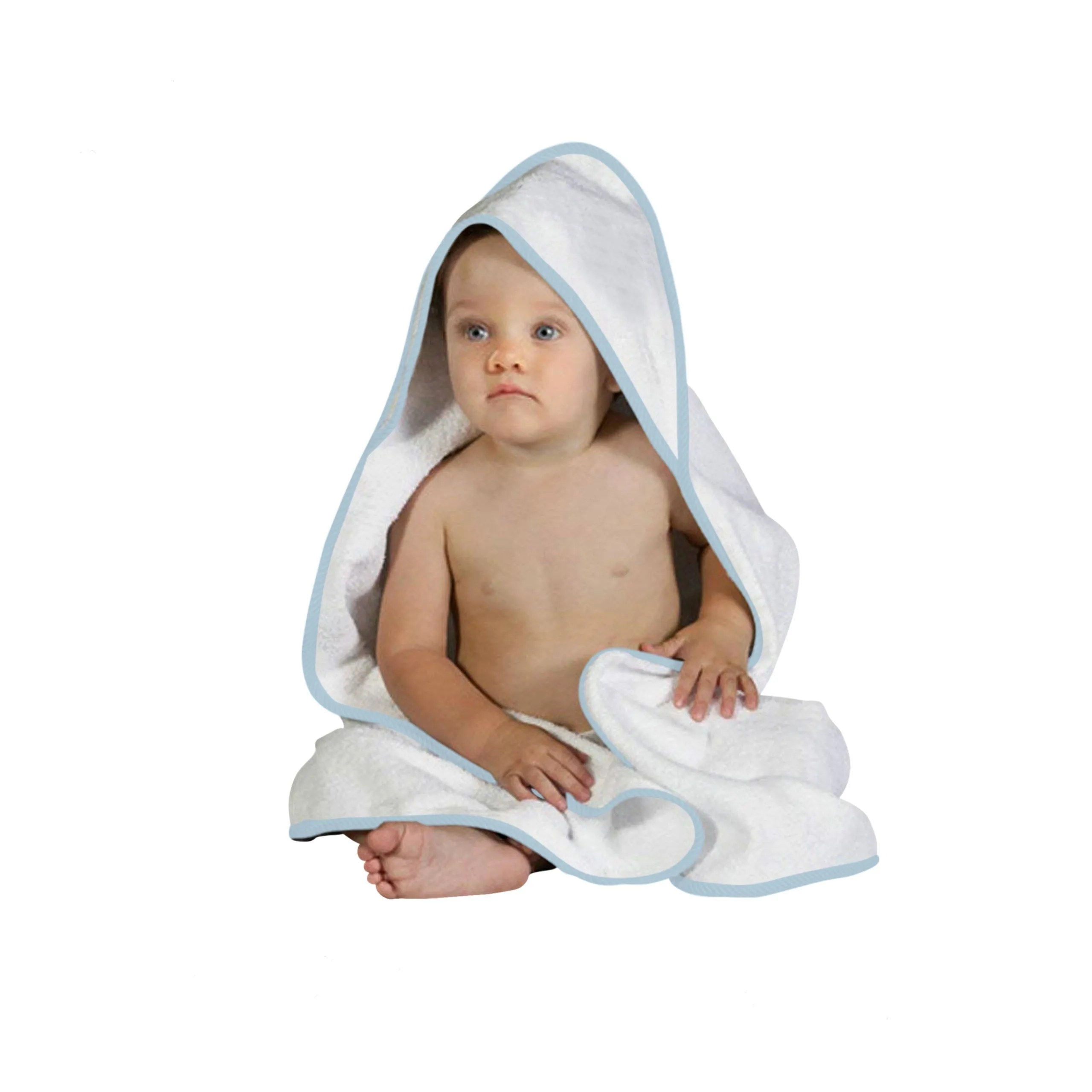 Vienna Luxury Egyptian Cotton Hooded Baby Towels