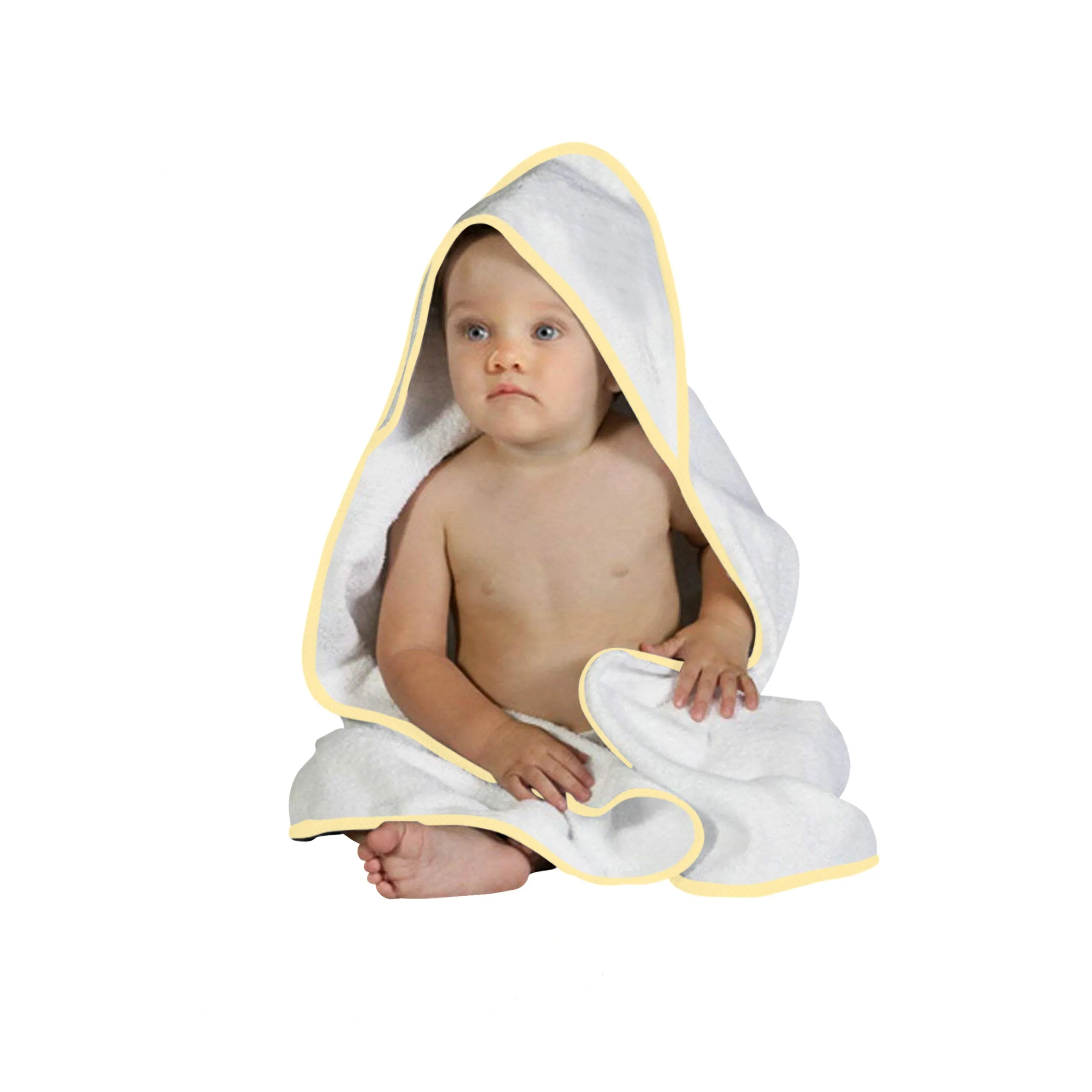 Vienna Luxury Egyptian Cotton Hooded Baby Towels