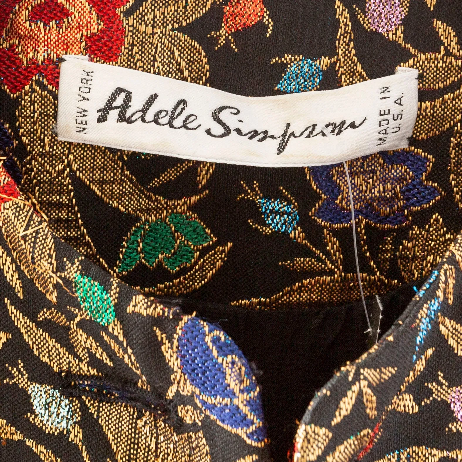 Vintage Brocade Floral Jacket