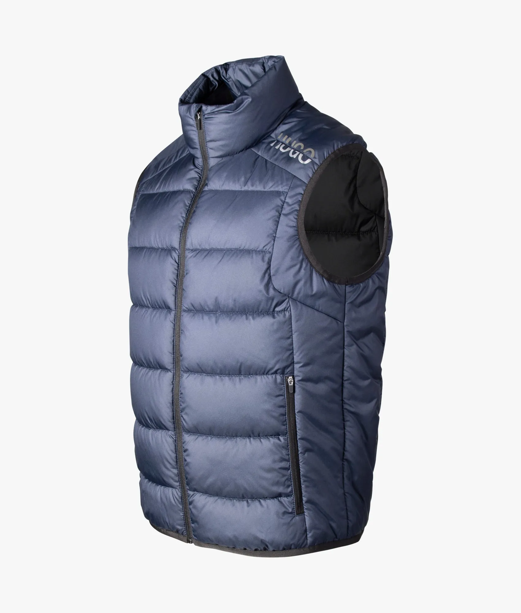 Water Repellent Quilted Gilet with Split Logo