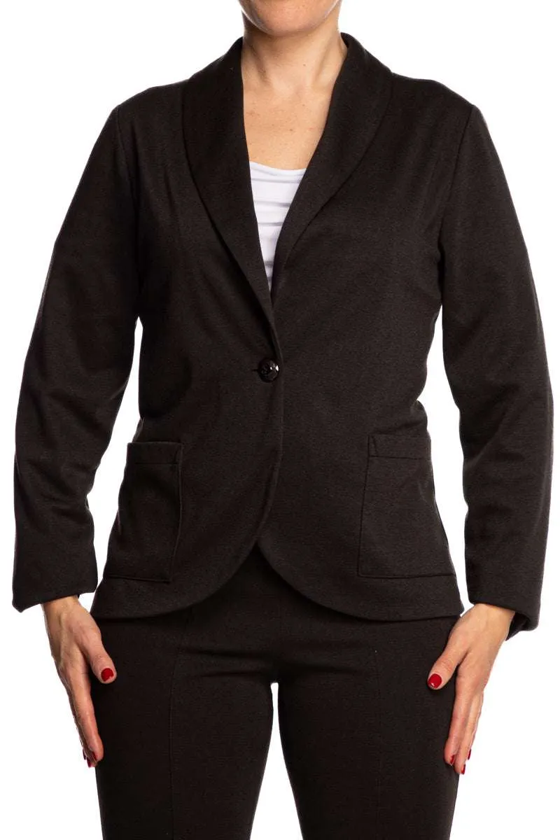 Women's Blazer Jacket On Sale Black Quality Stretch Comfort fabric Easy Care Travel friendly Now On Sale Sizes S-XLARGE