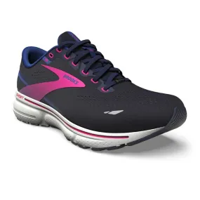 Womens Brooks Running Ghost 15 GTX in Peacoat/Blue/Pink