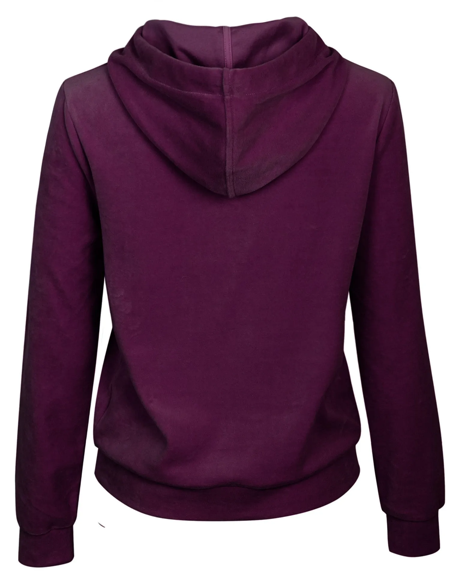 Women's Velvet Hoodie Pullover Sweater