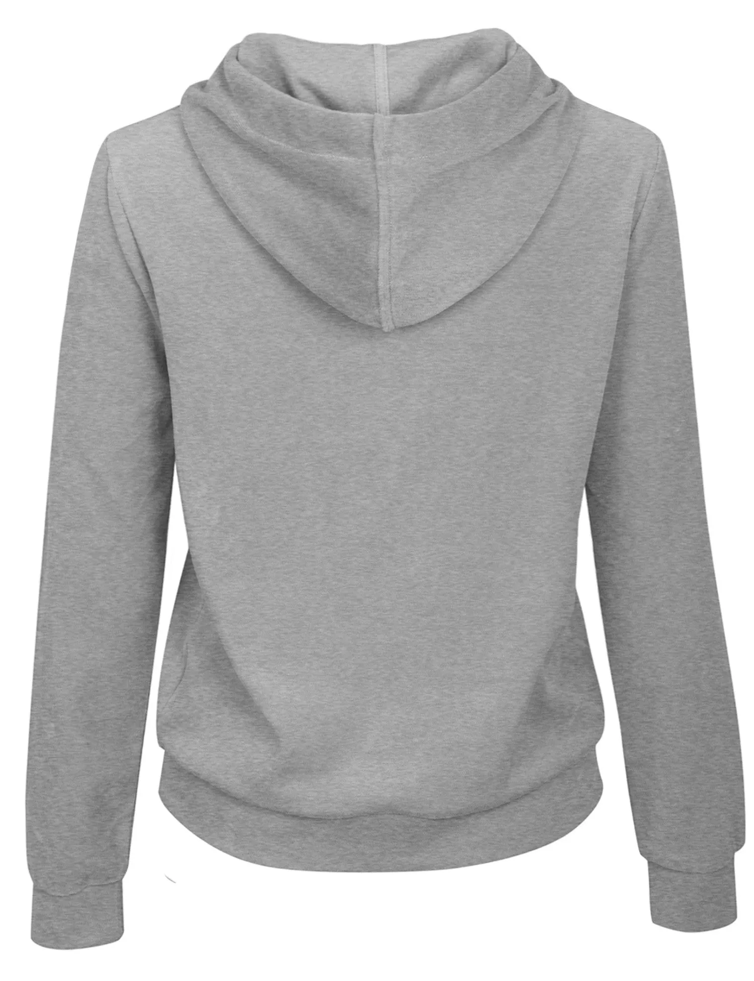 Women's Velvet Hoodie Pullover Sweater