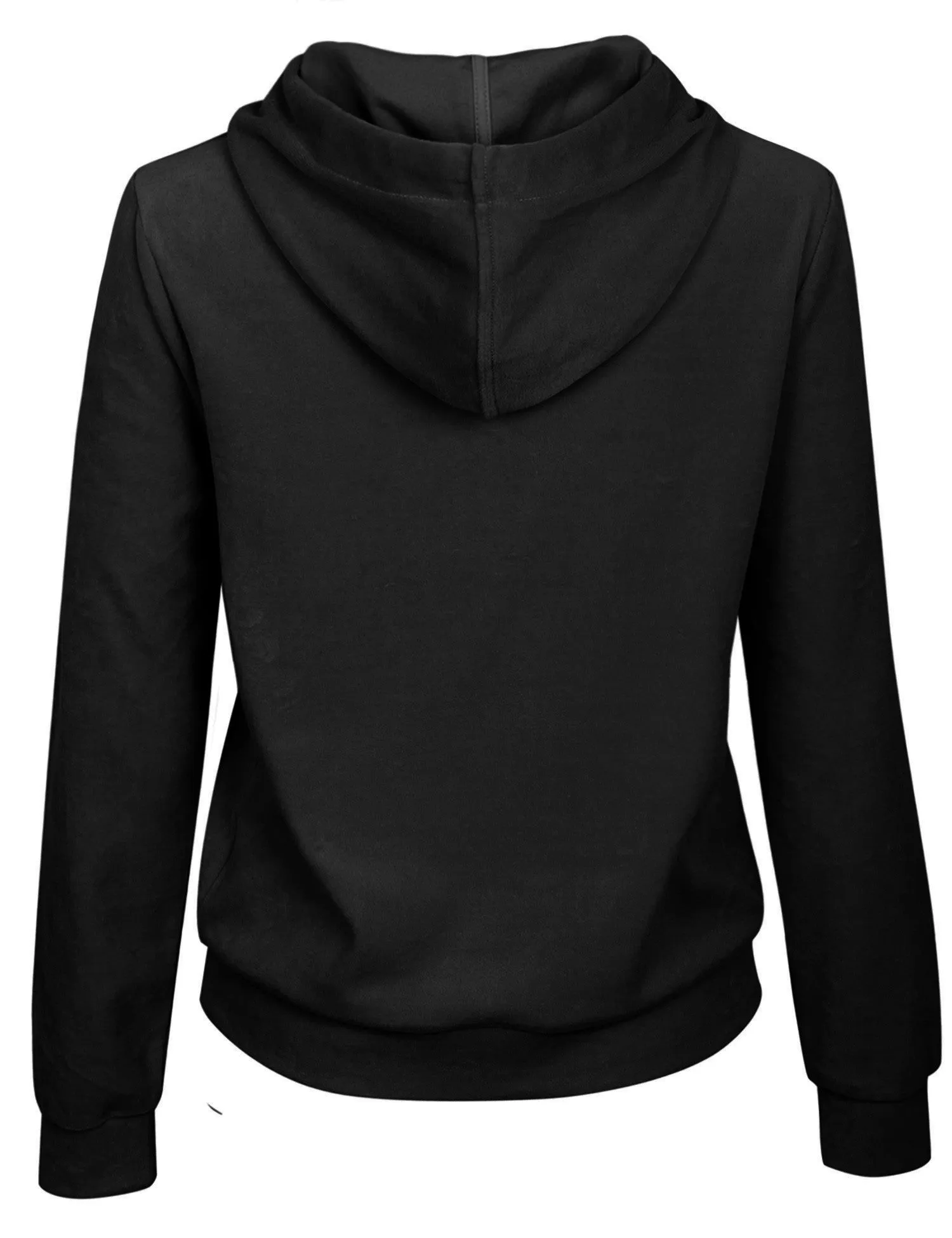 Women's Velvet Hoodie Pullover Sweater