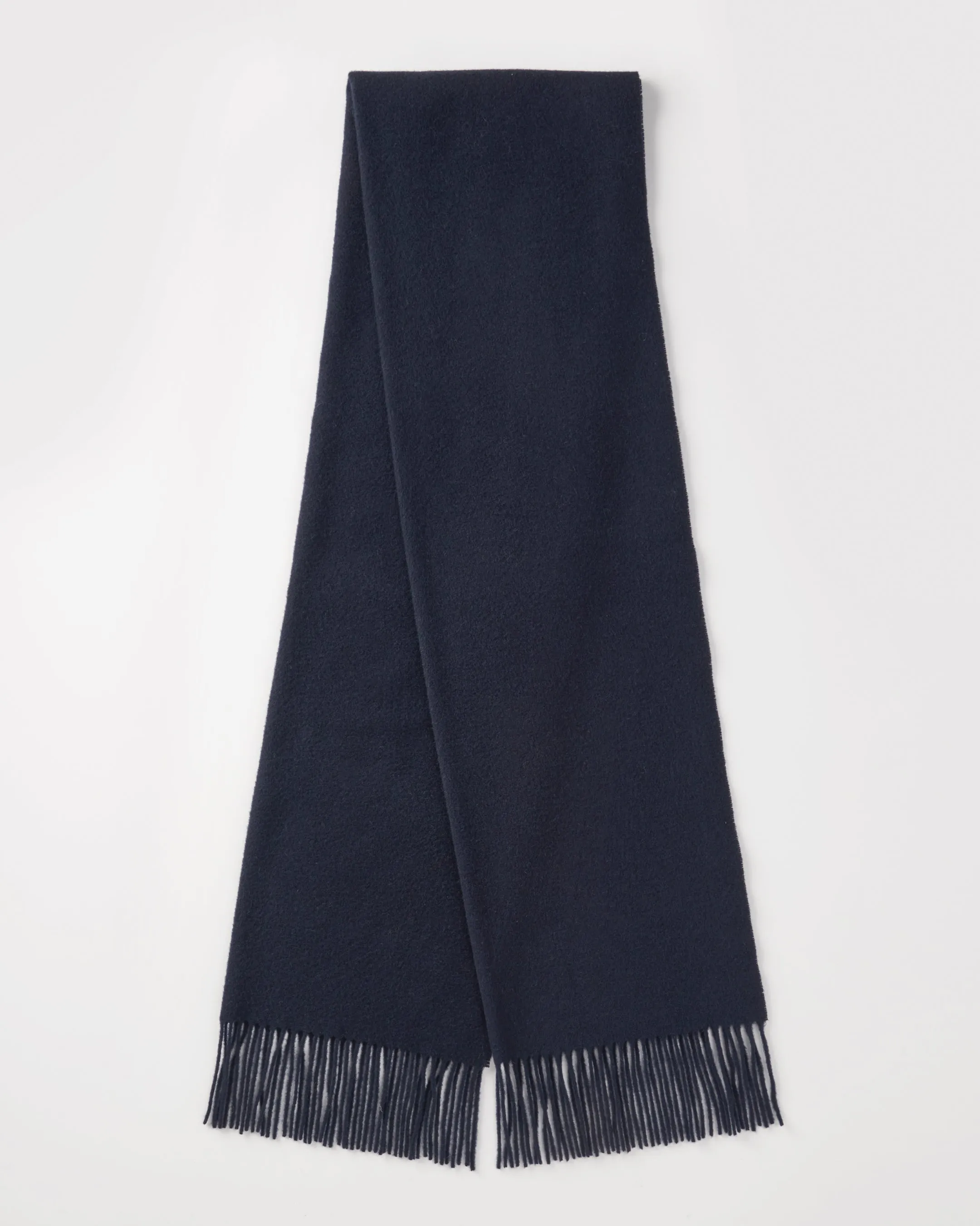 Wool Scarf Navy