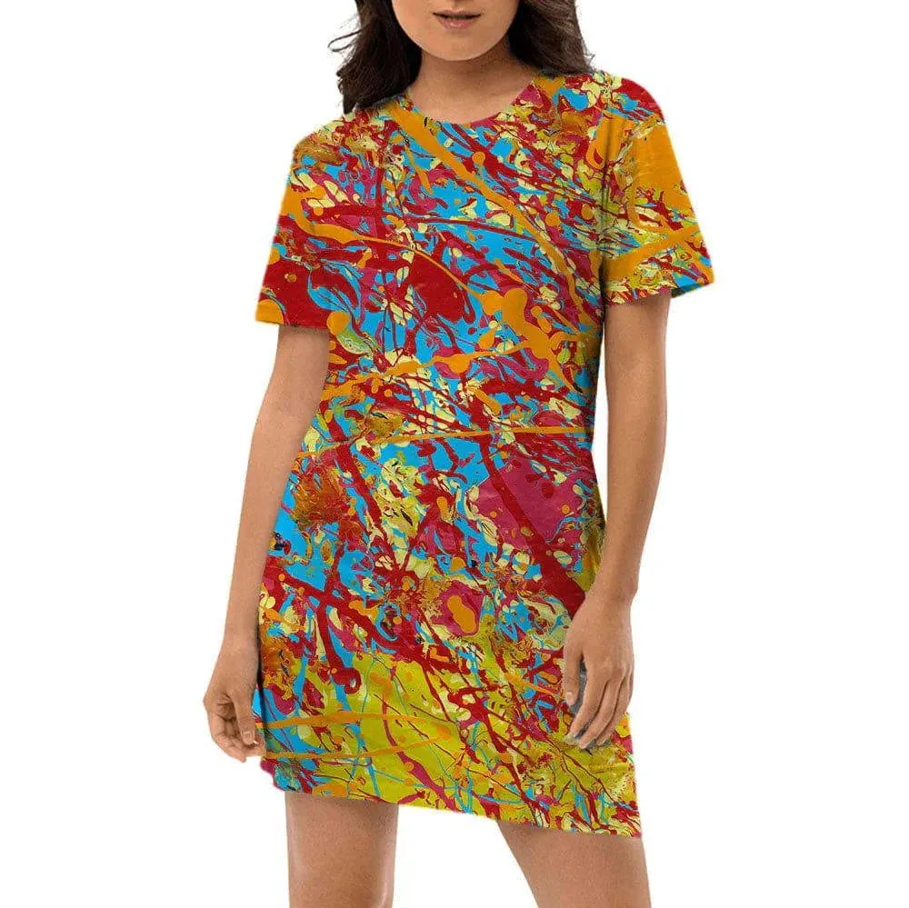 World Jumper, WOMEN'S T-Shirt DRESS by Jumper Maybach®