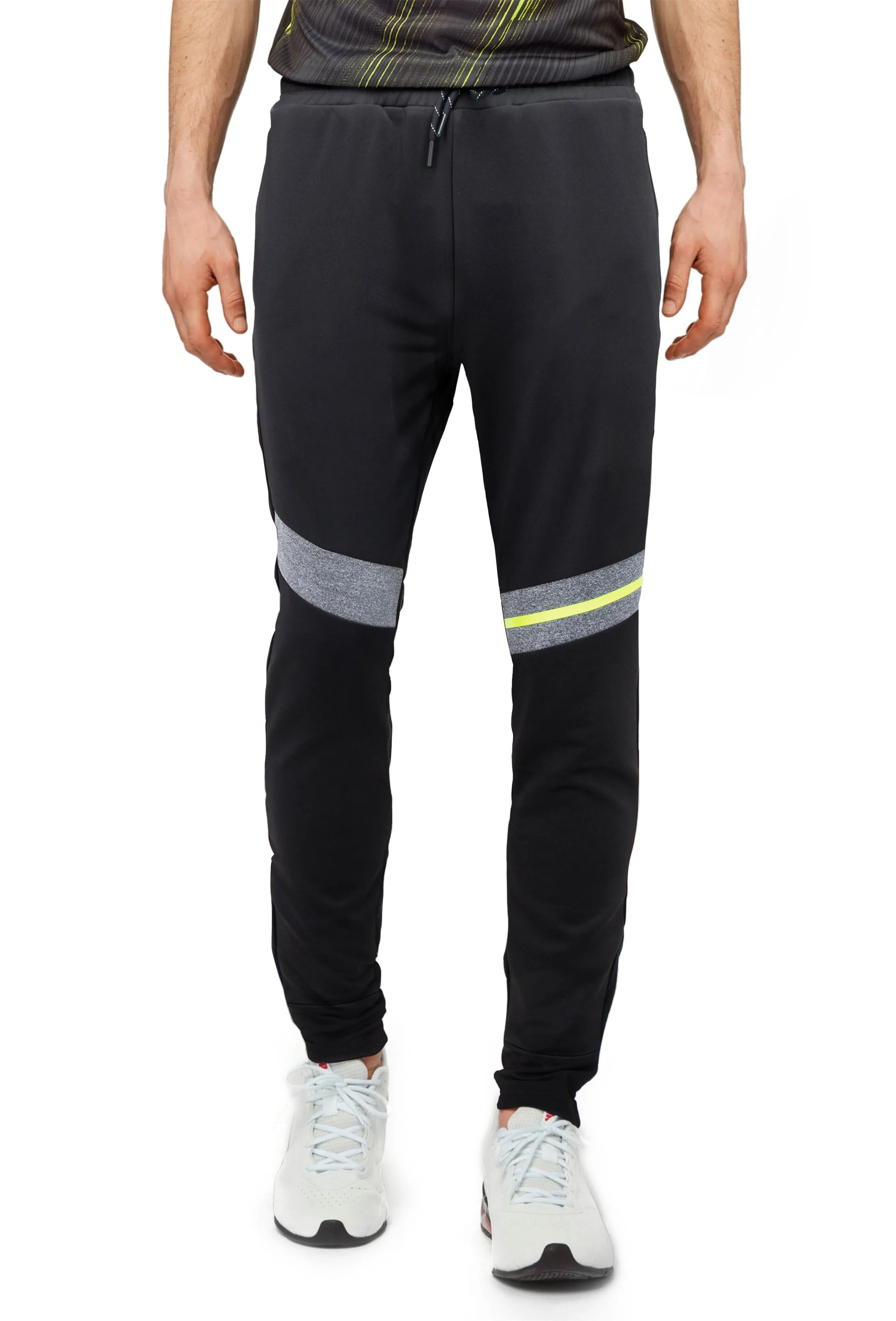 X RAY Men's Active Fashion Fleece Jogger Sweatpants With Zip Pockets and Elastic Bottom