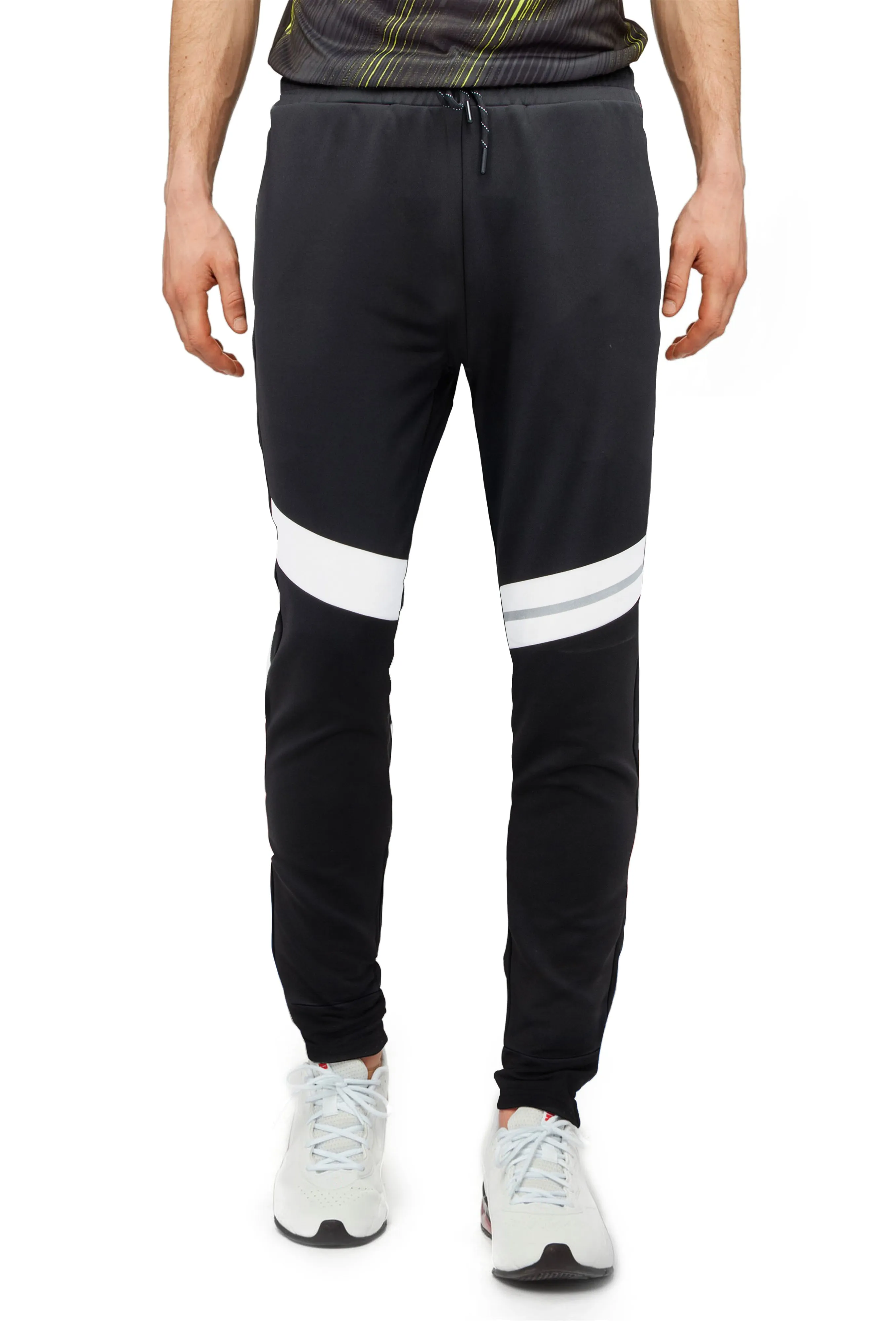 X RAY Men's Active Fashion Fleece Jogger Sweatpants With Zip Pockets and Elastic Bottom