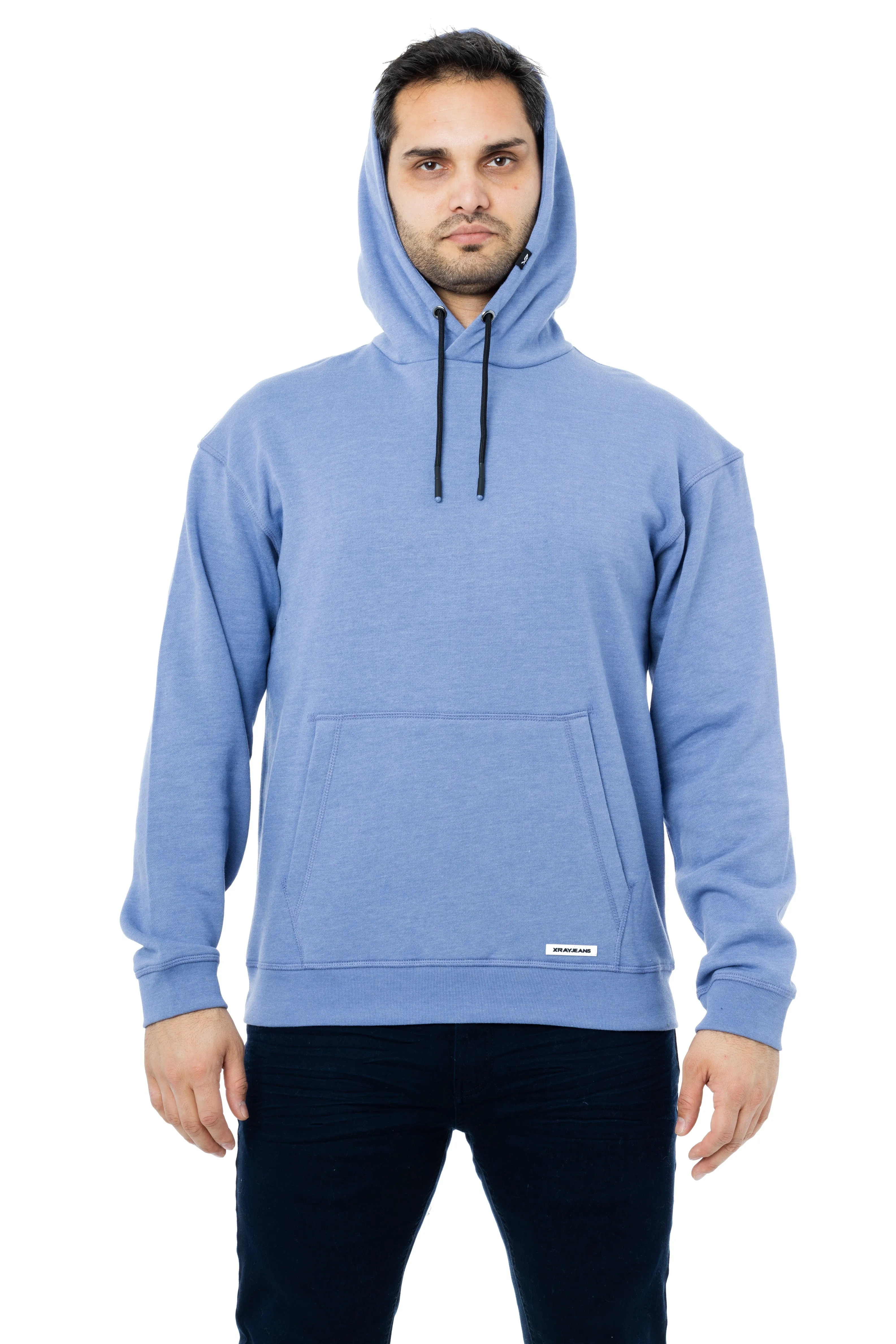 X RAY Men's Fleece Active Classic Pullover Hoodie