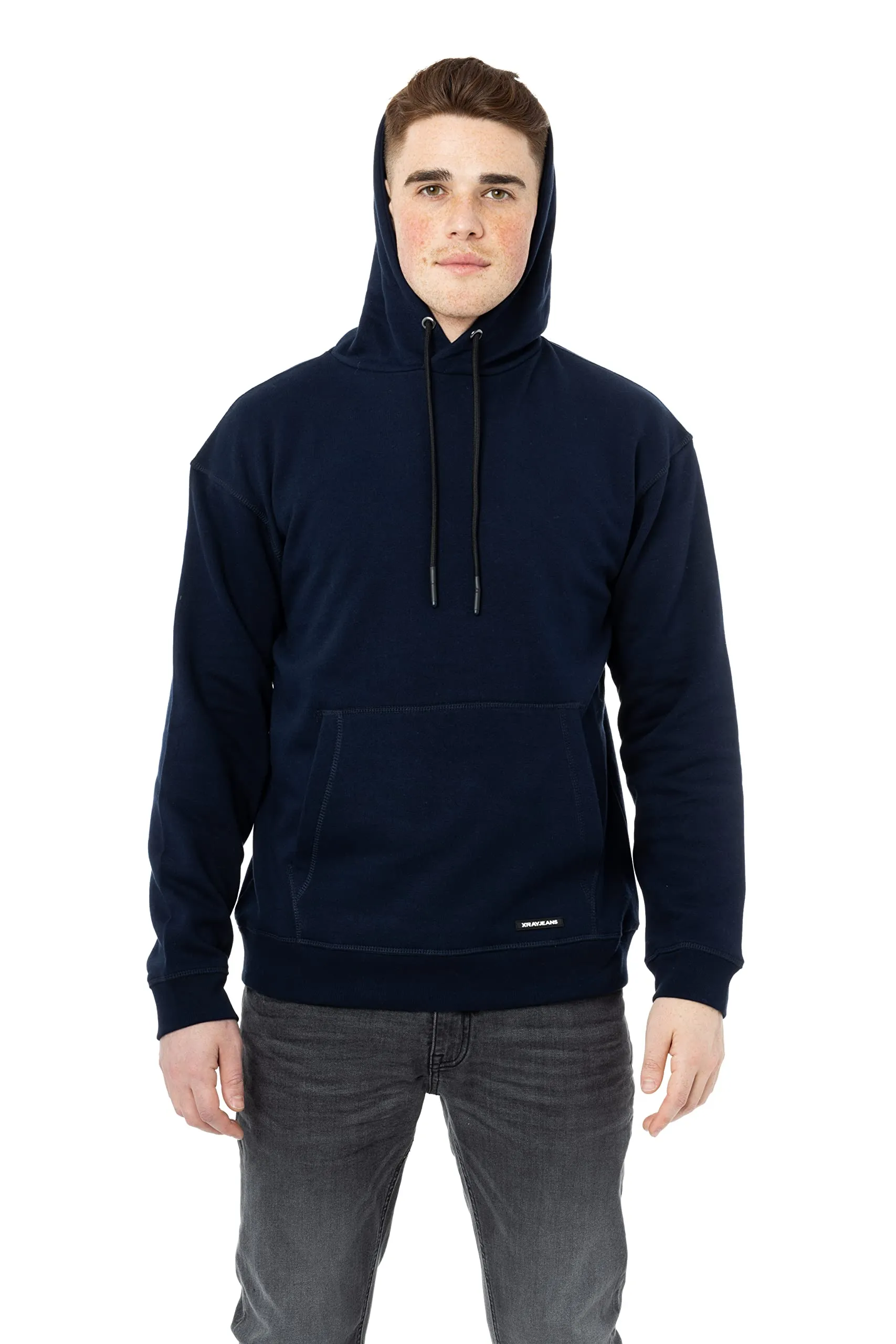 X RAY Men's Fleece Active Classic Pullover Hoodie