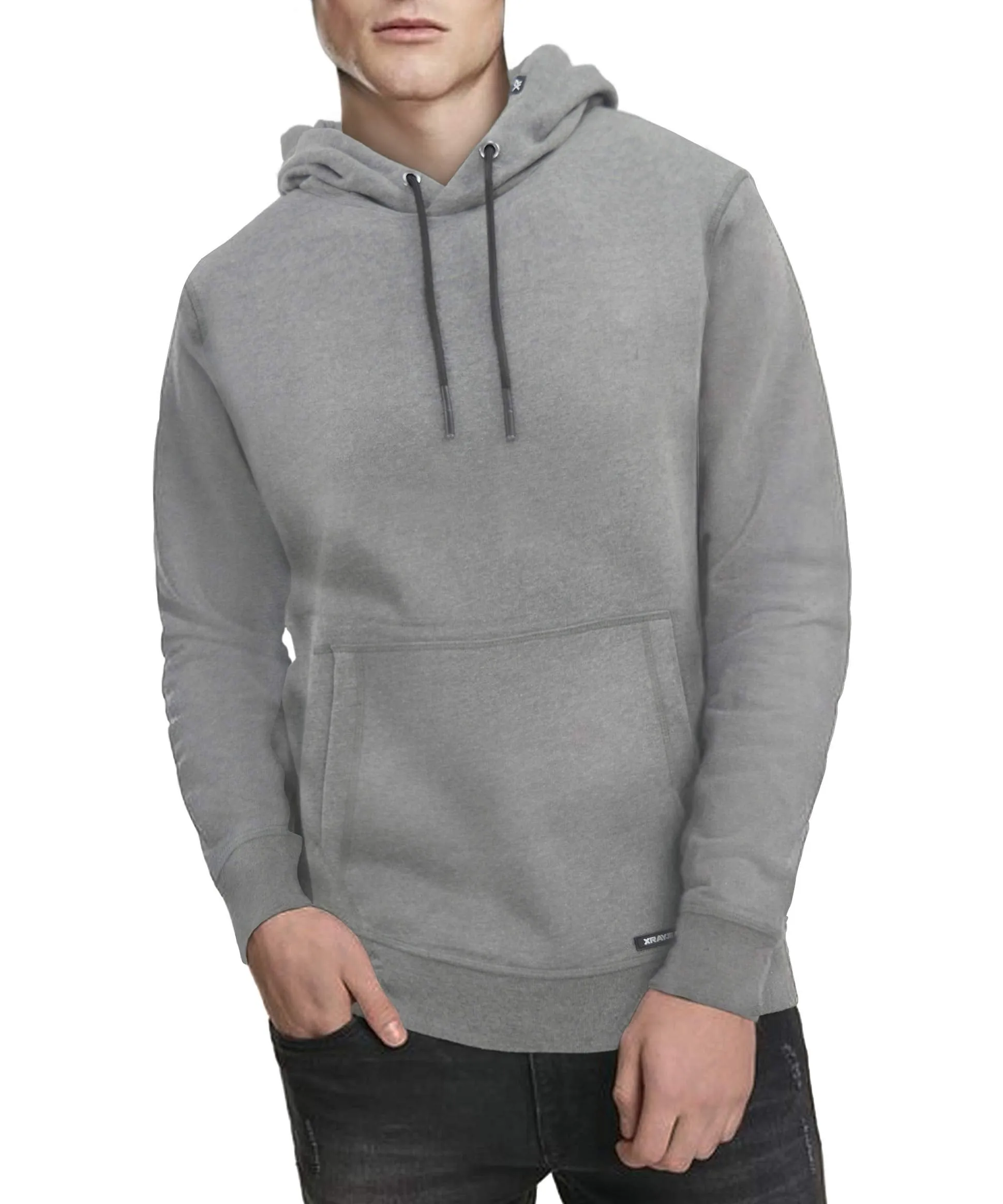 X RAY Men's Fleece Active Classic Pullover Hoodie