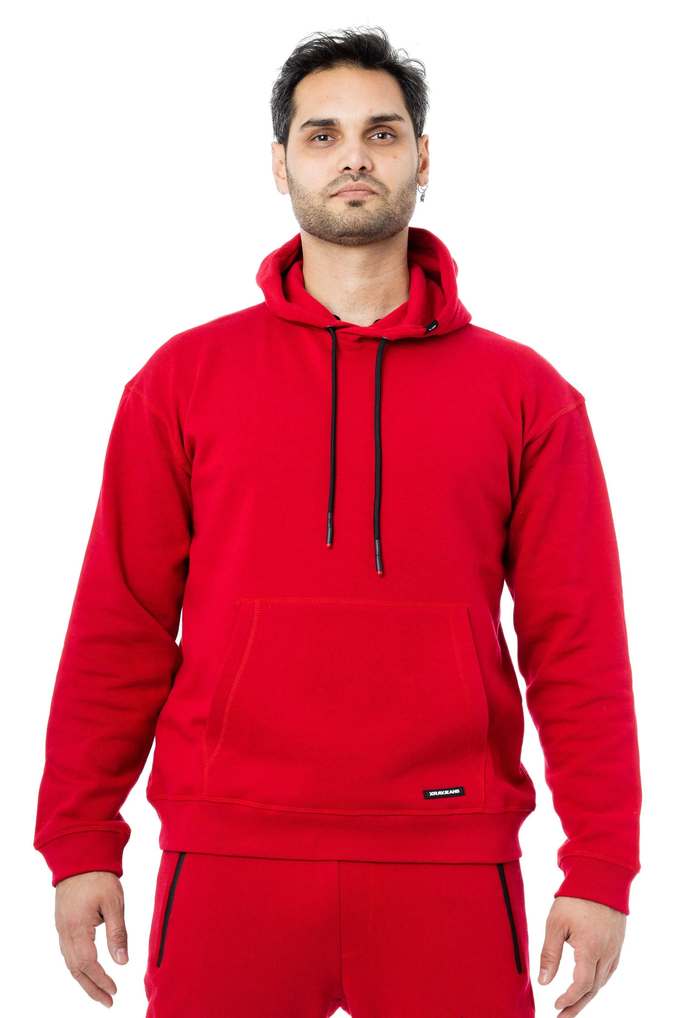 X RAY Men's Fleece Active Classic Pullover Hoodie