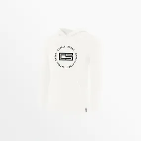 YOUTH CIRCLE MONOGRAM PULLOVER HOODIE